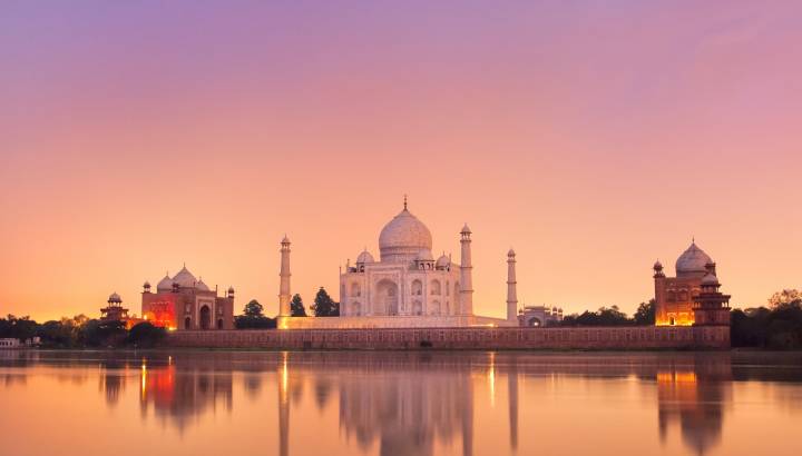 Taj Mahal in Agra