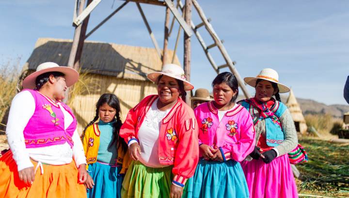 Uros in Peru