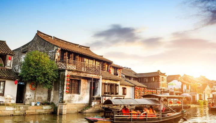 Xitang ancient town , Xitang is first batch of Chinese historical and cultural town, located in Zhejiang Province, China