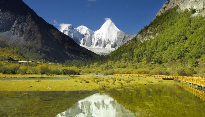 a beautiful view of the china Shangri-La