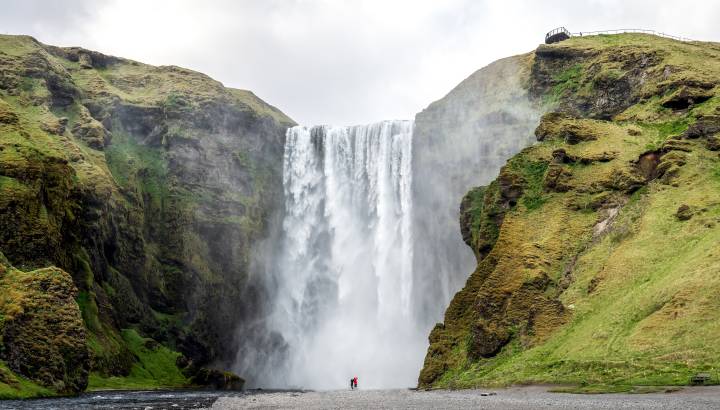 Skógafoss Waterfall