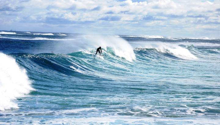 Surfer in Western Australia