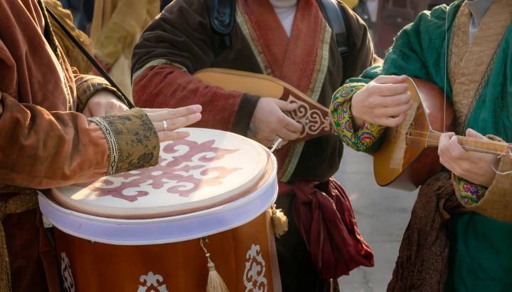 Kyrgyz new year celebrations