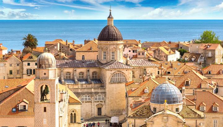 Old city Dubrovnik in a beautiful summer day, Croatia