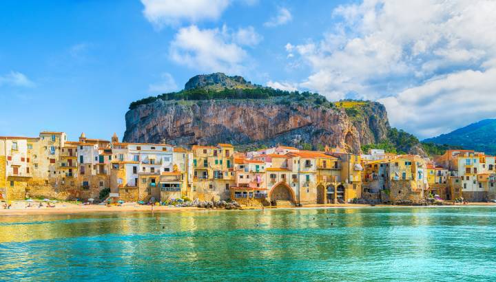 Cefalu, medieval village of Sicily island, Province of Palermo, Italy