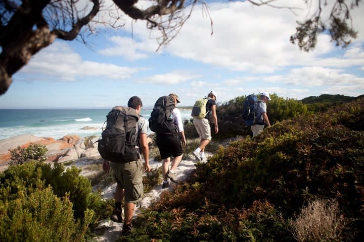 Bay of fires lodge walk tasmanien australien