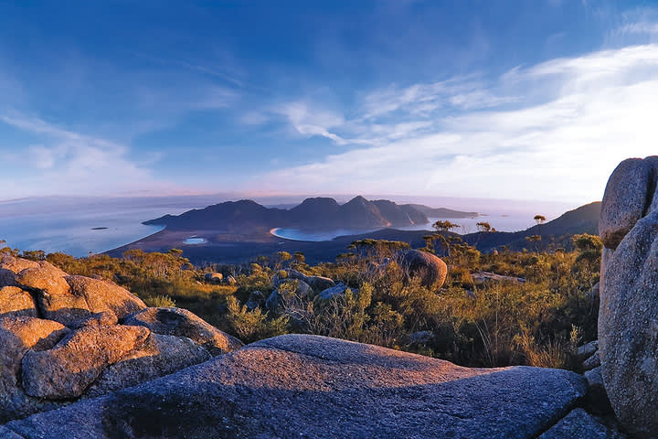 Freycinet experience walk tasmanien australien