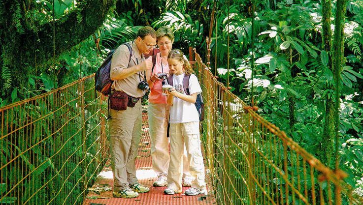 Family in Monteverde