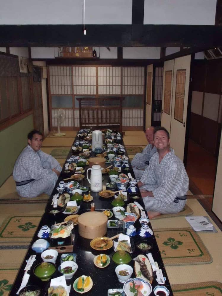 Kaiseki dinner
