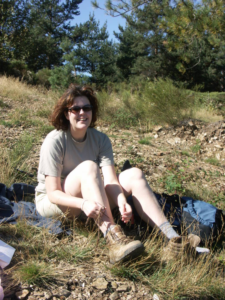 Helen in the Pyrenees