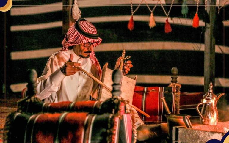 Camping with a Bedouin family