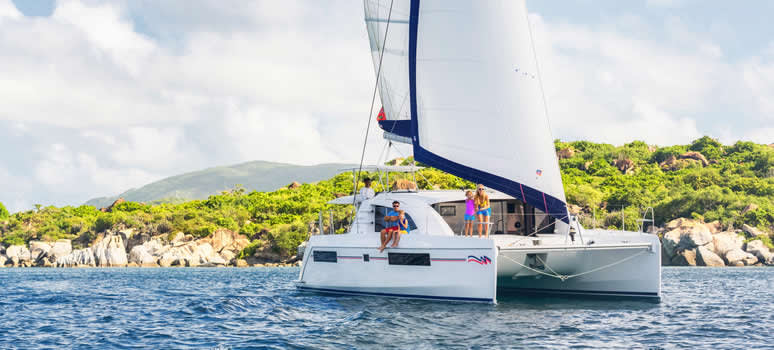 Bareboat Catamaran in the British Virgin Islands