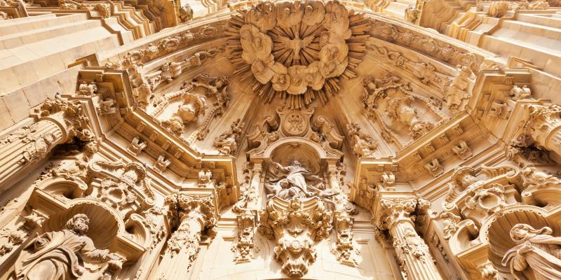 Basilica of Santa Maria del Coro in San Sebastian, Spain