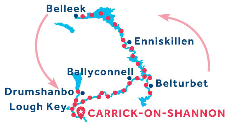 Carrick-on-Shannon RETURN via Belleek