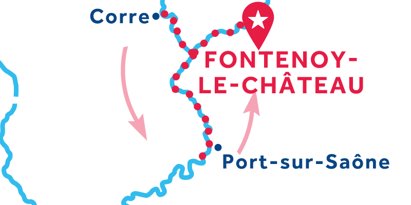 Fontenoy-le-Château RETURN via Ormoy
