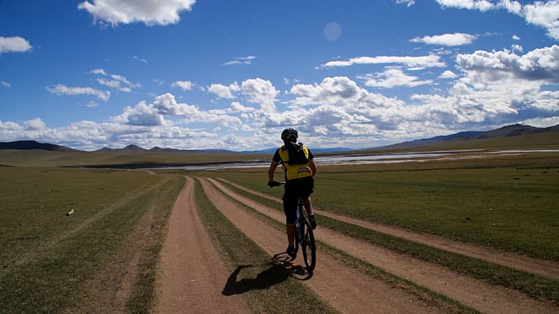 Cycling adventure in Mongolia