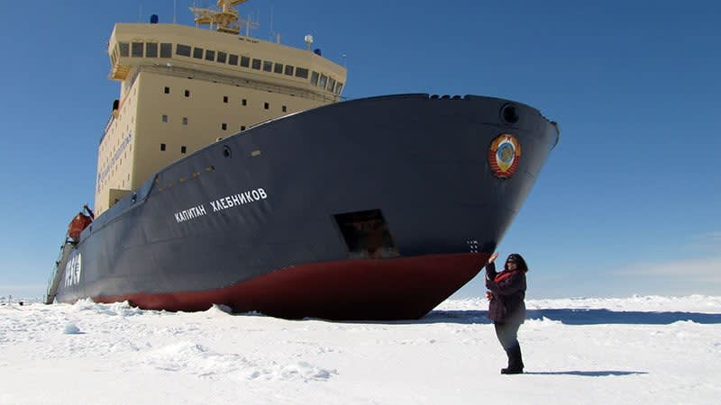 Karina and her Kapitan - Photo credit: Karina Taylor
