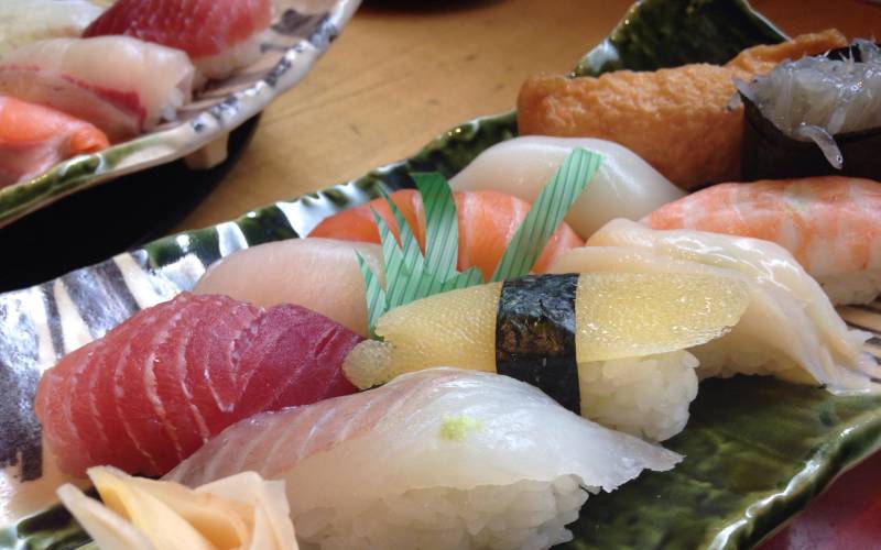 Sushi in Japan