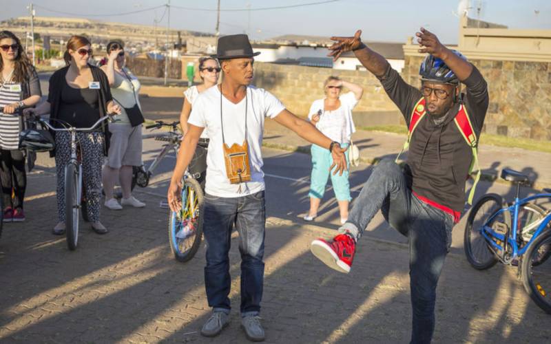 Touring Soweto’s history by bicycle
