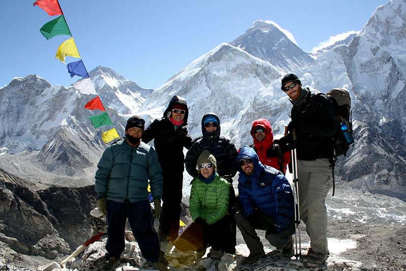 group at kala pattar