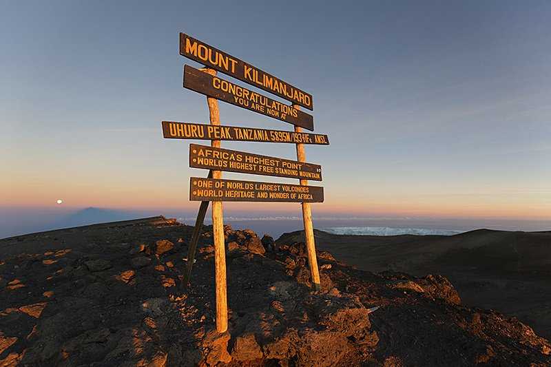 summit of kilimanjaro