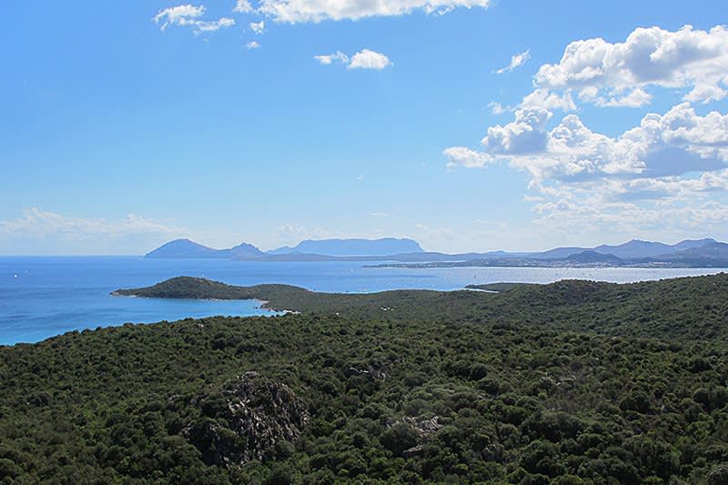 Sardinian coastline