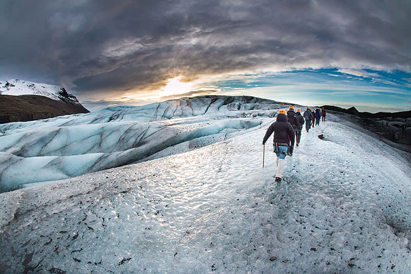 glaciers in iceland