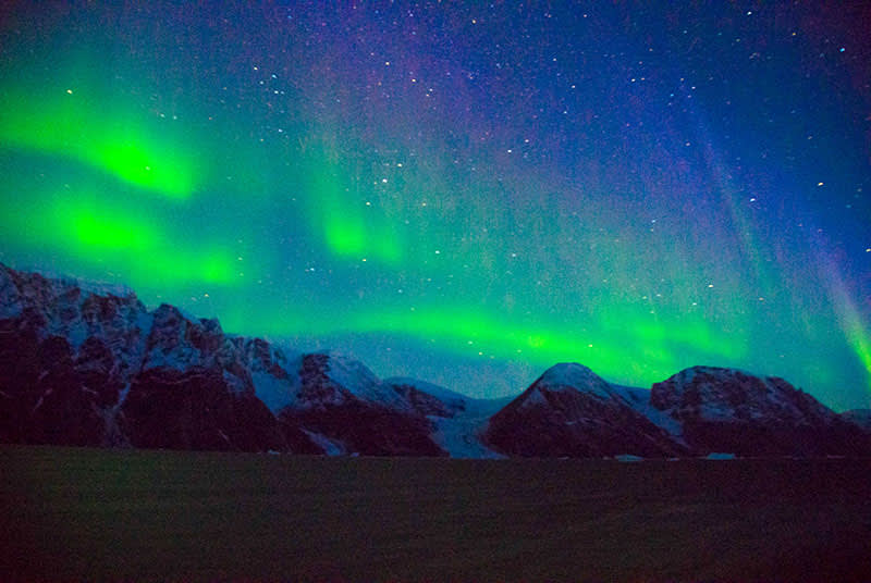 Aurora Borealis in Greenland