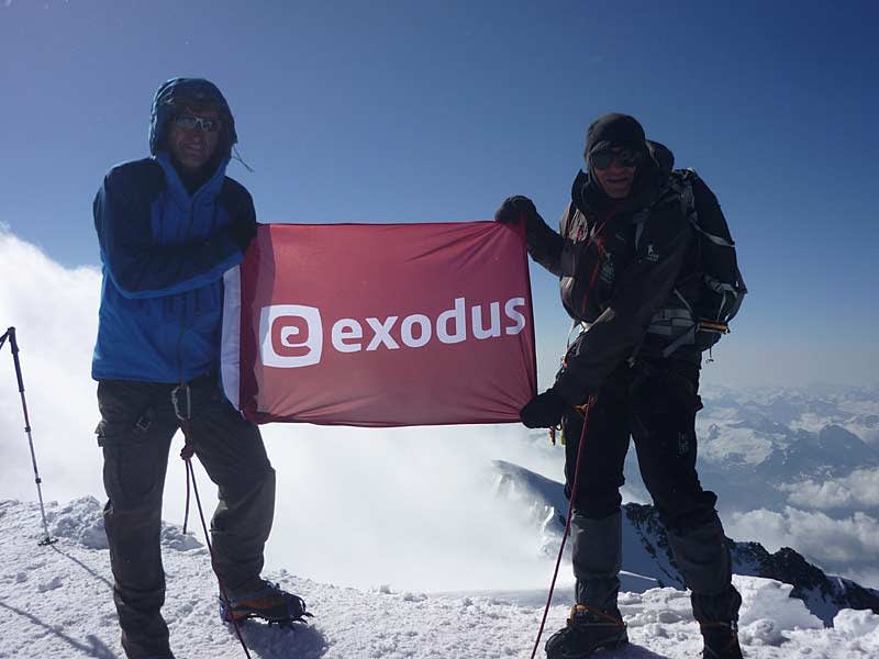 Going where no Exodus man has gone before: Mont Blanc Summit