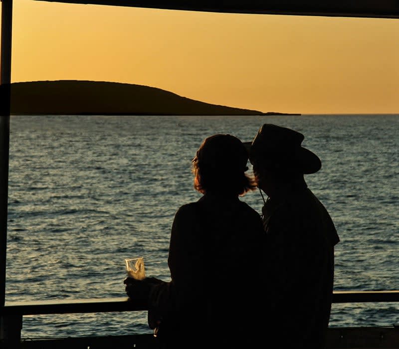 Sunset in the Galapagos - Photo courtesy of International Expeditions