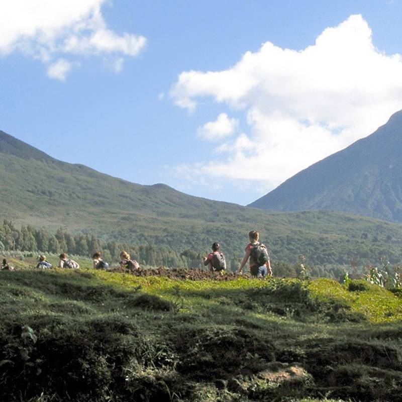 Trekking in Rwanda