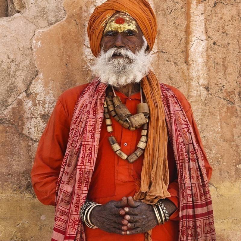 Bountiful blessings from the ubiquitous Indian holy man.