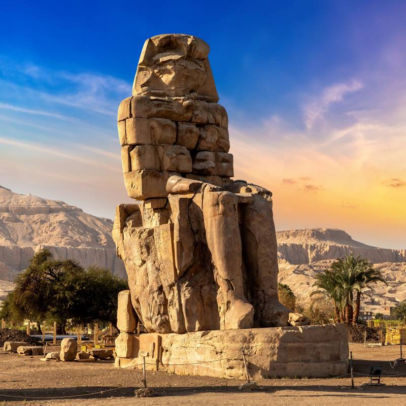 Colossi of Memnon in Luxor, Valley of Kings