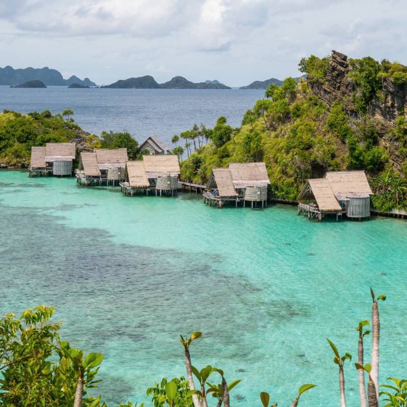 diving resort in the Raja Ampat, Indonesia, Asia