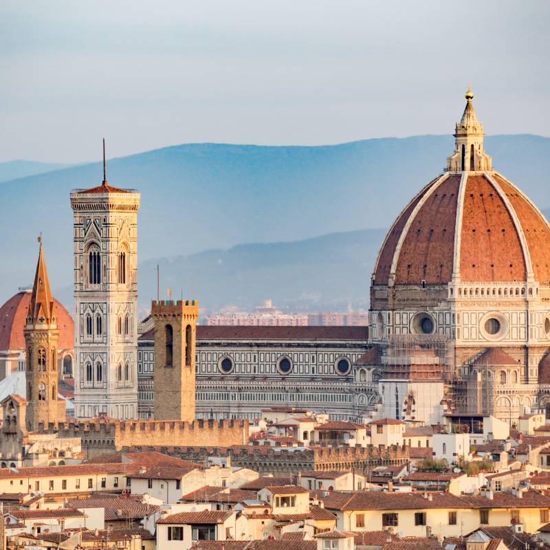 History of Italy - Enchanting Travels Italy Tours Florence at the sunrise time from the viewpoint