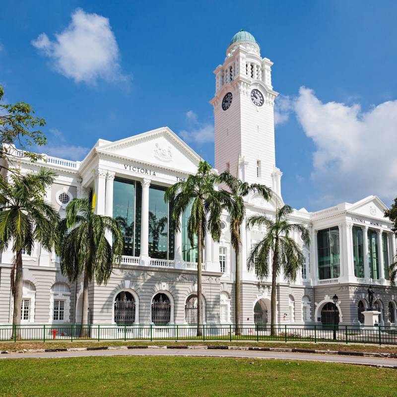 Victoria Theater and Concert Hall in Singapore