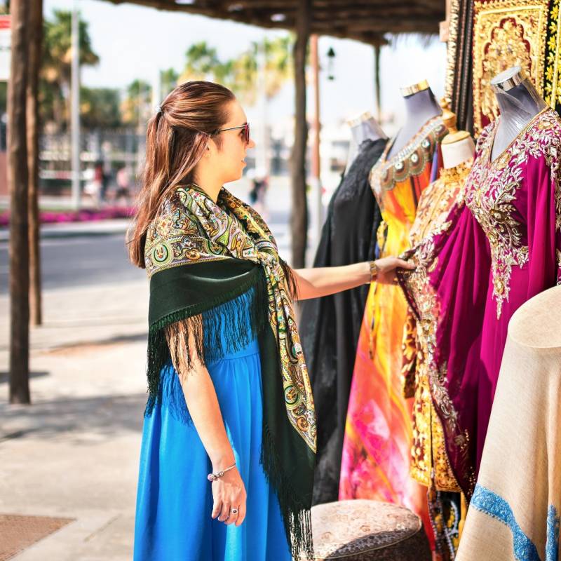 The old Bastakia Quarter of Dubai