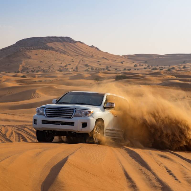 Dune bashing in Dubai- UAE Travel