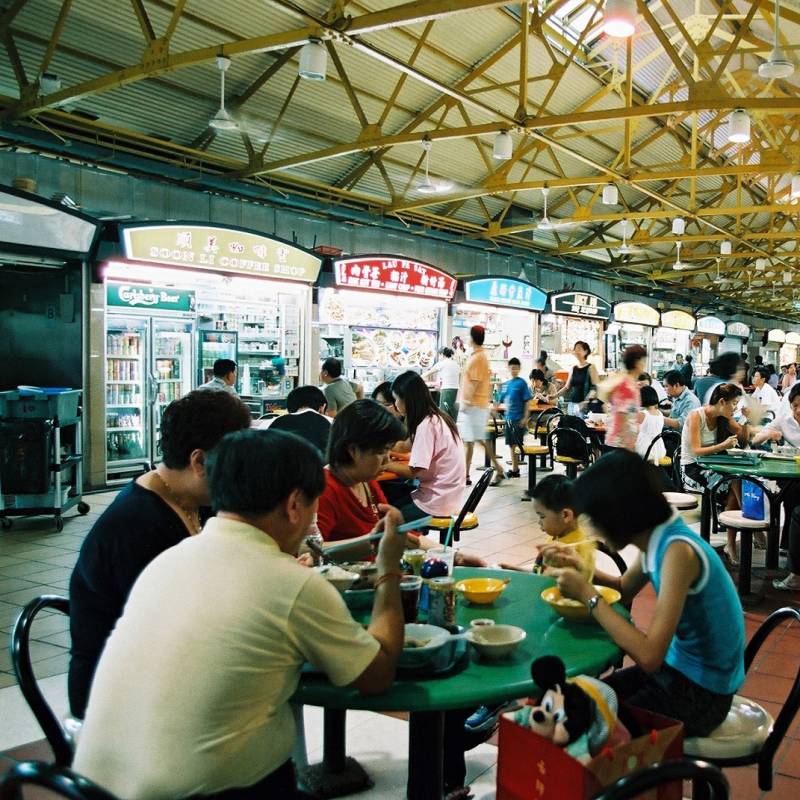 Hawker Center in Singapore