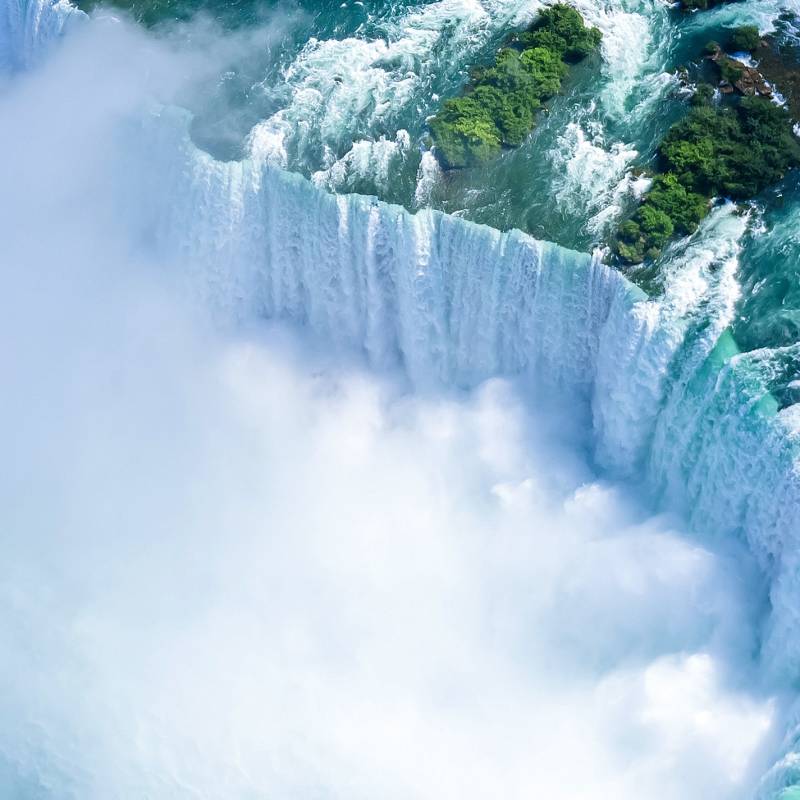 Niagara falls, Canadian side. Ontario, Canada