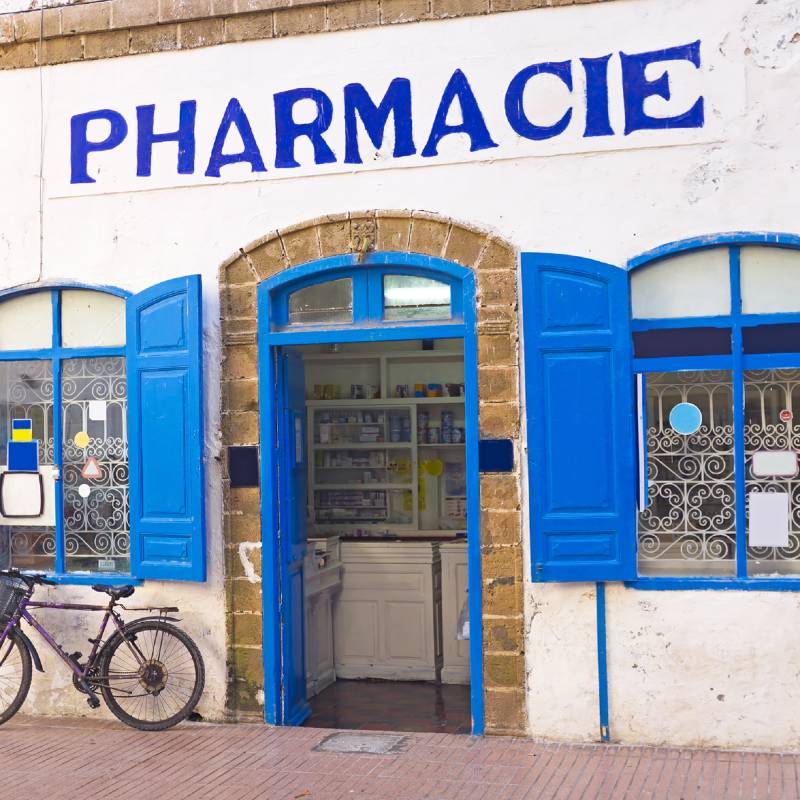 Morocco travel guide - pharmacy