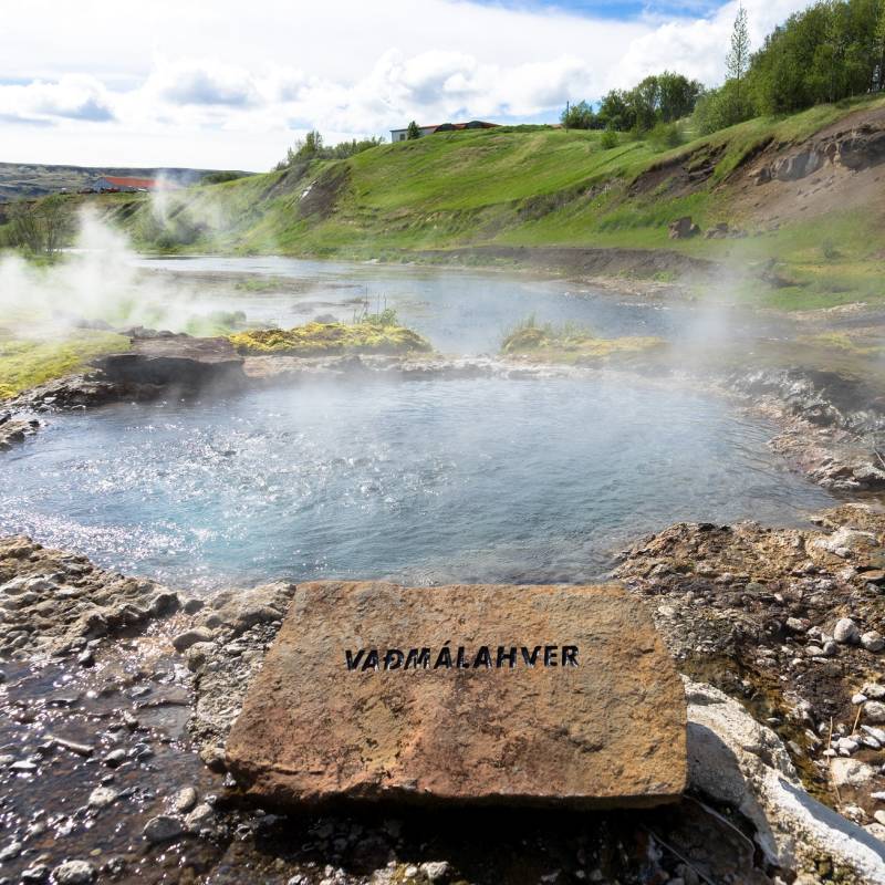 Vadmalahver hot spring in Fludir - Things to do in Iceland - Enchanting Travels