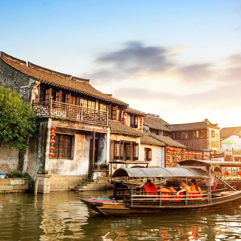 Xitang ancient town , Xitang is first batch of Chinese historical and cultural town, located in Zhejiang Province, China