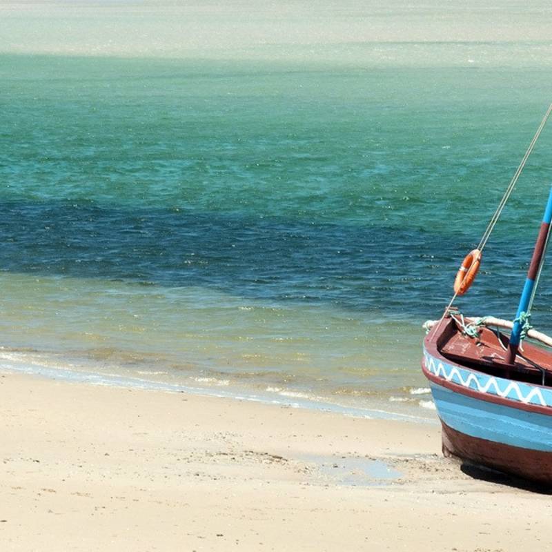 Dhow Strand in Mosambik