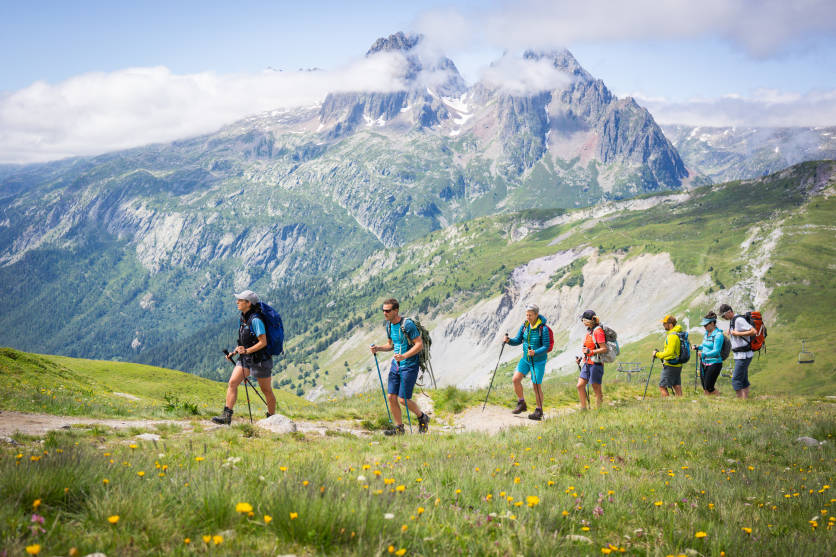 mountain trekking