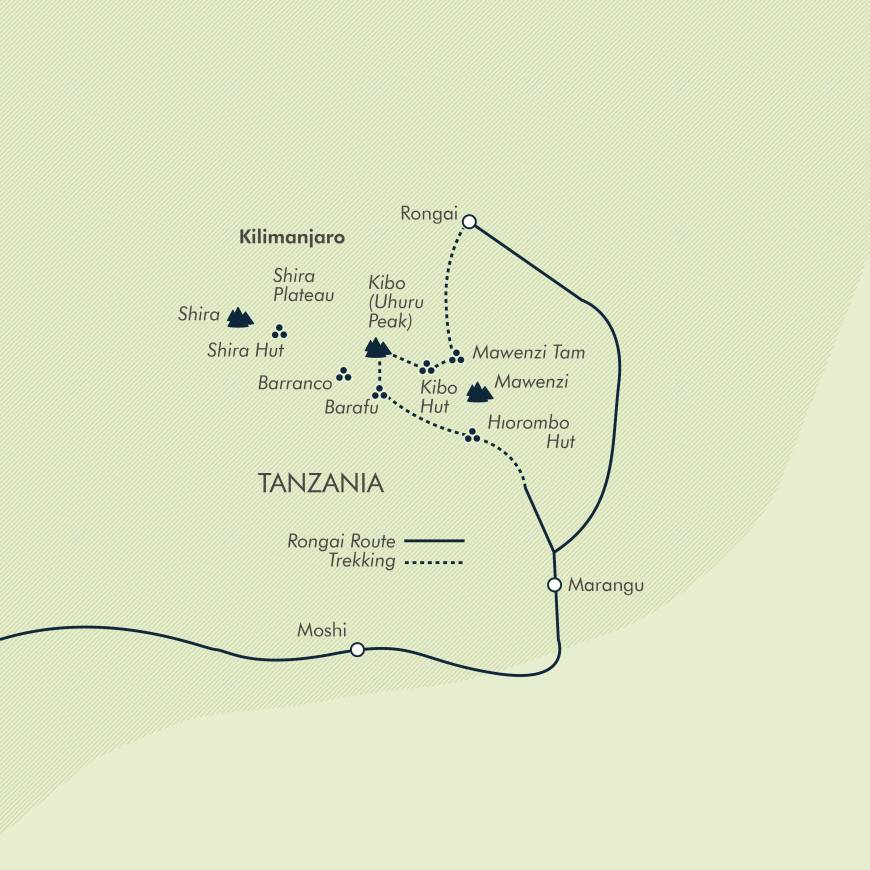 Kilimanjaro Climb Rongai Route | Exodus