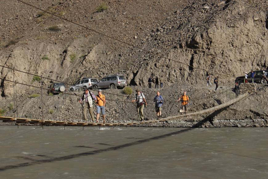 Bartang bridge