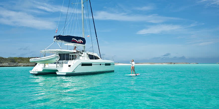 Yacht in Abacos Bahamas