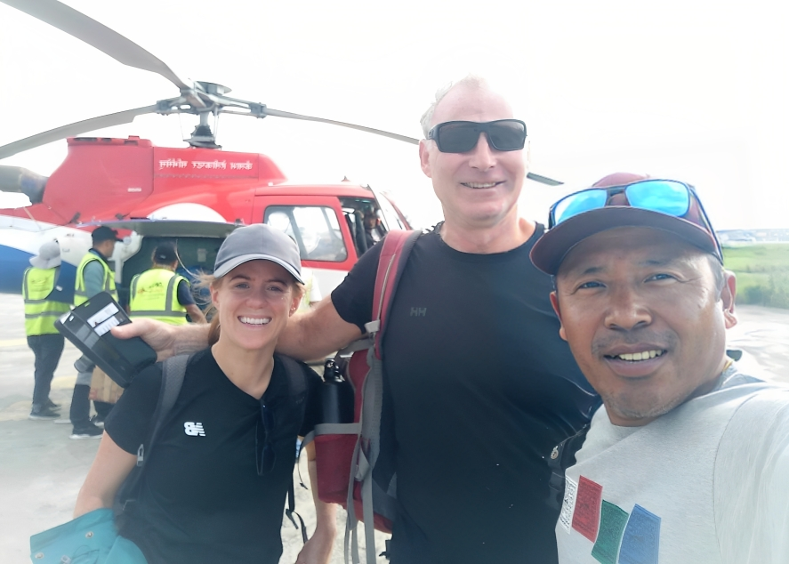 A chance encounter with Kancha Sherpa on Everest