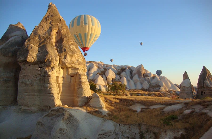 Balloon over Cappadocia